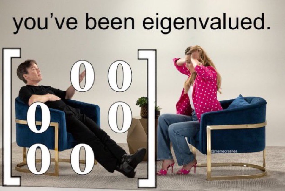 eigenvalued by mr. oppenheimer